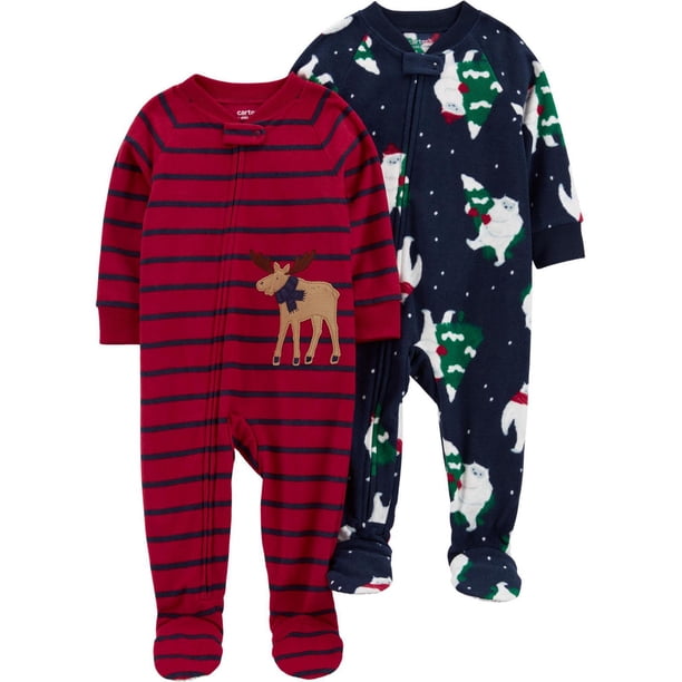Lot De 2 Combinaisons Courtes Carter's Pour Bébé Garçon - Taille 6 Mois - Neuf