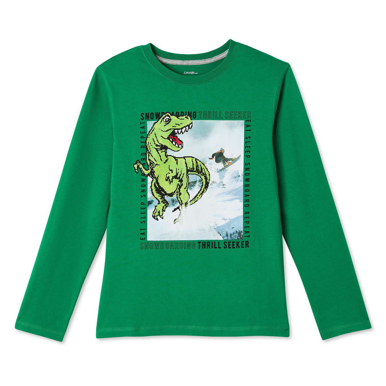 George Boys' Long Sleeve Graphic Tee