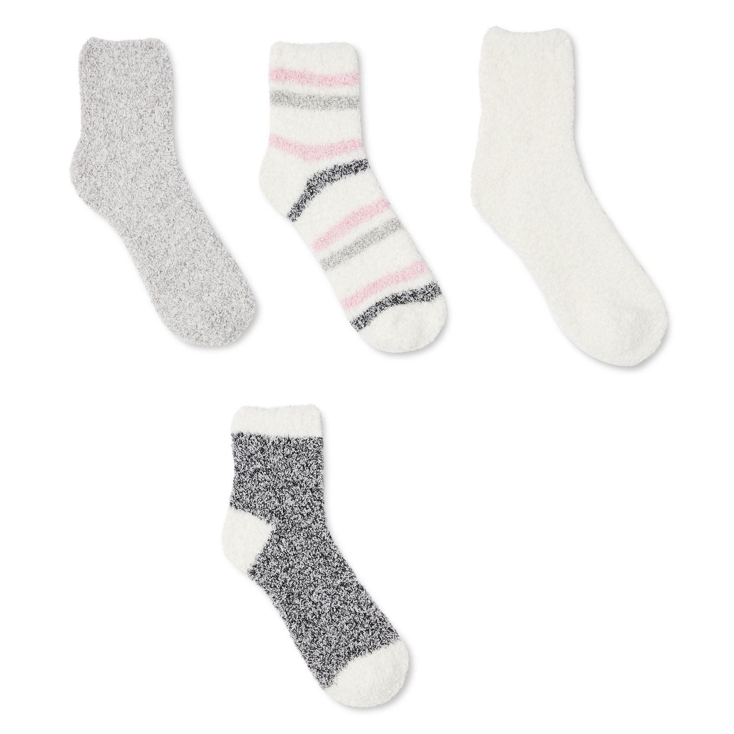 George Women's Cozy Crew Socks 4-Pack