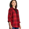thumbnail image 2 of George Women's Flannel Shirt, 2 of 6