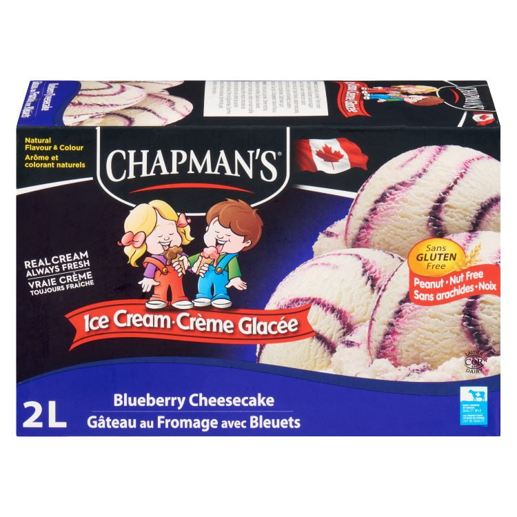 Chapman's Original Blueberry Cheesecake Ice Cream Walmart Canada