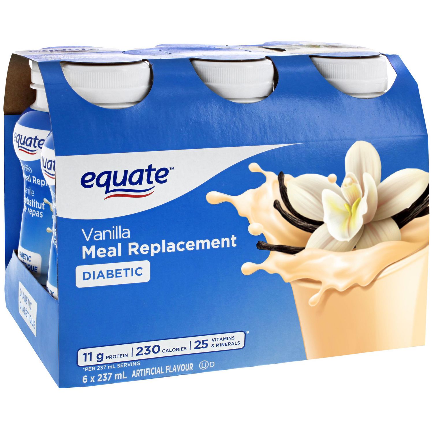 Equate Diabetic Vanilla Meal Replacement