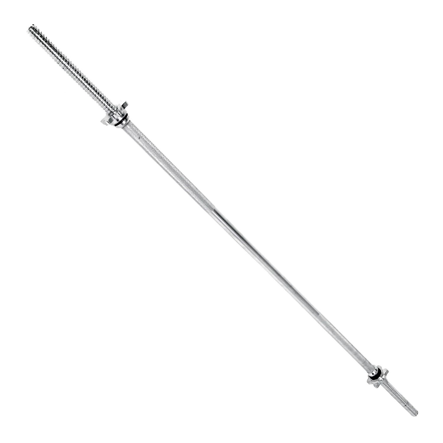 CAP Barbell 6 Standard Straight Bar with Threaded Ends Walmart