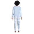 thumbnail image 3 of George Women's Plush Pajama 2-Piece Set, 3 of 6