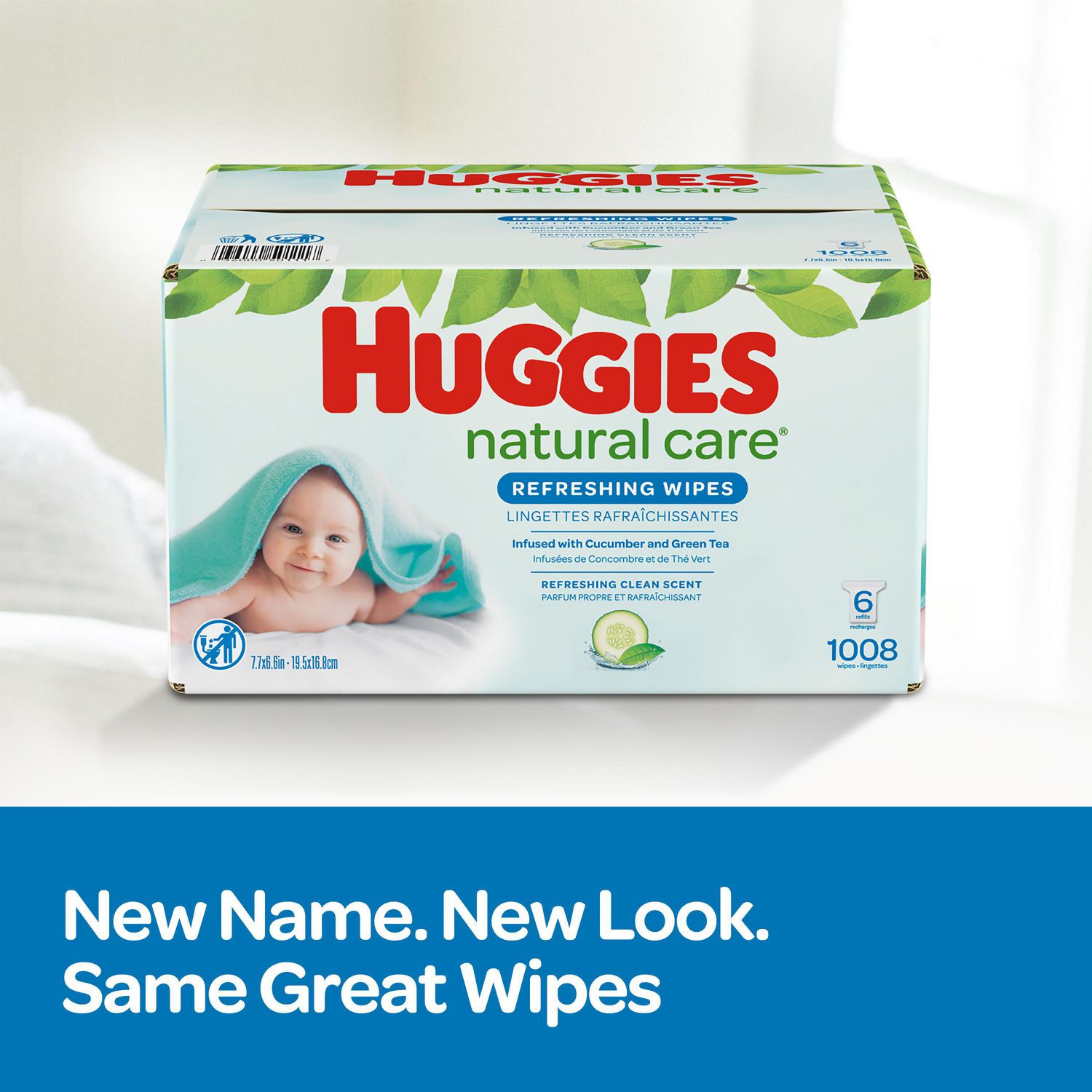 huggies refreshing clean wipes cucumber and green tea