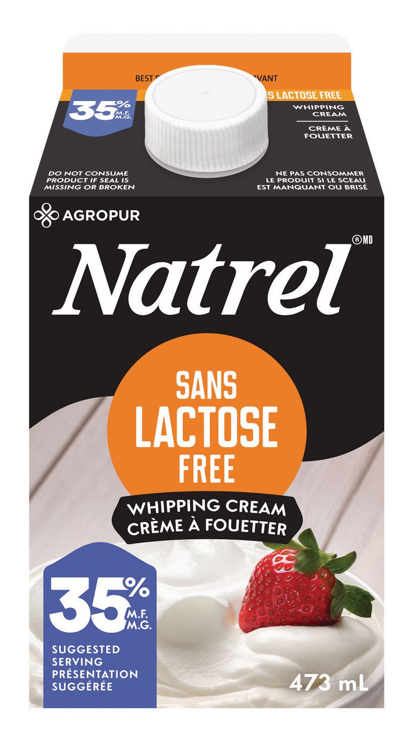 Natrel Lactose Free 35 Whipping Cream Walmart Canada