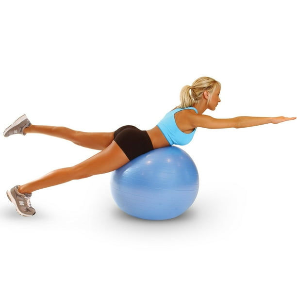 75cm Balle de Yoga, Ballon d'Exercice pour la Forme Physique, la Fertilité,  l'Équilibre et l'Accouchement, Anti-Burst Qualité Professionnelle  Conception Équilibre Balle Pilates Core & Amp; Balle d'Entraînement avec  Pompe Rapide - Chaise