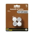 thumbnail image 1 of 3/4" Plastic Leg Tip 4 Pieces, 1 of 2