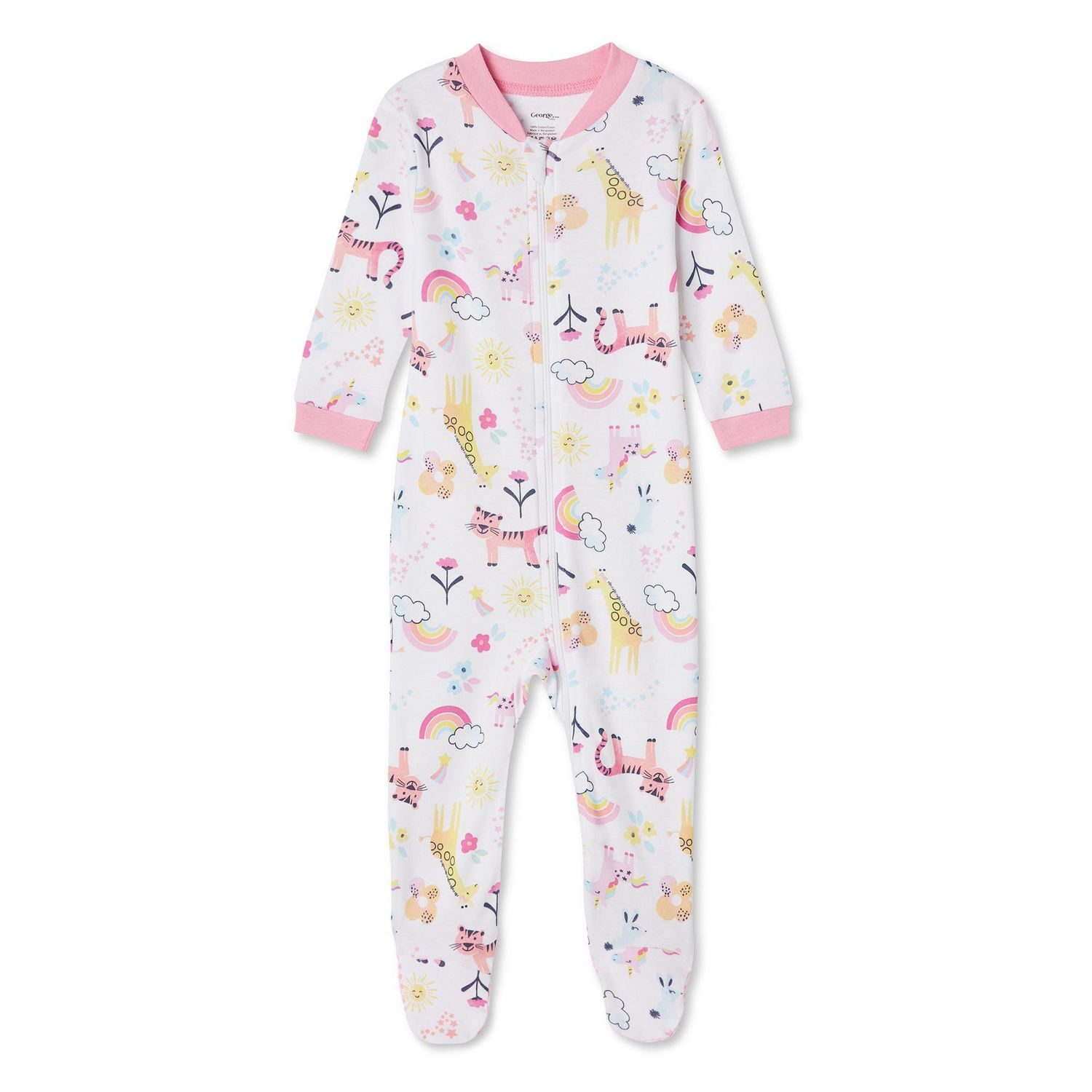 George Baby Girls' Cotton Sleeper