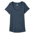 thumbnail image 1 of George Women's Short Sleeve Scoop Neckline Tee, 1 of 1