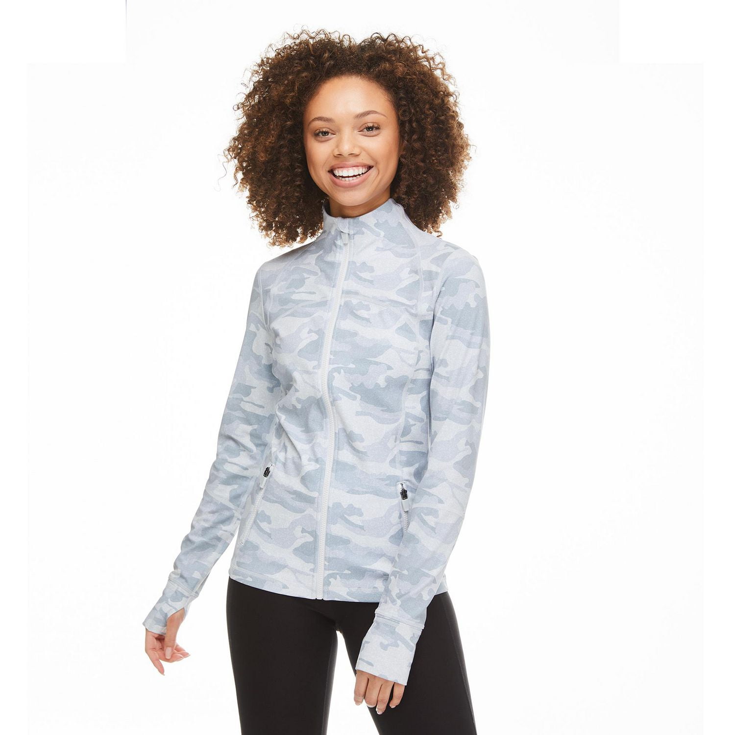 Athletic Works Women's Printed Performance FullZip Jacket Walmart Canada