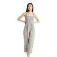 thumbnail image 1 of Devoted smocked wide leg jumpsuit, 1 of 3