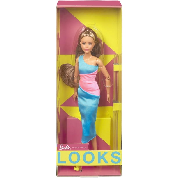 Barbie poupée Ultra chevelure brune (21,6 cm) Totally hair - Neuve