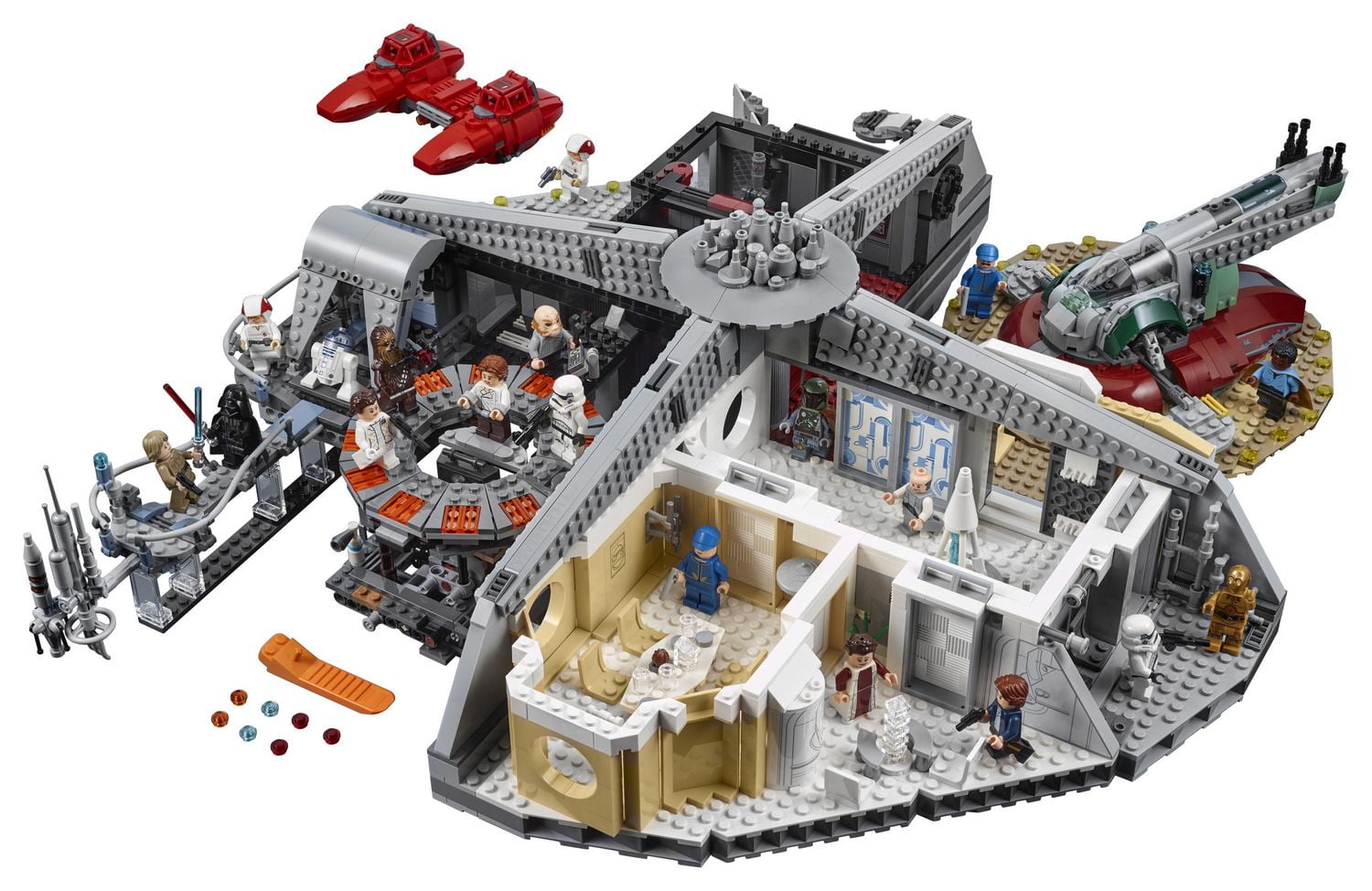 LEGO Star Wars Betrayal at Cloud City 75222 Toy Building Kit 2812 Pieces Walmart