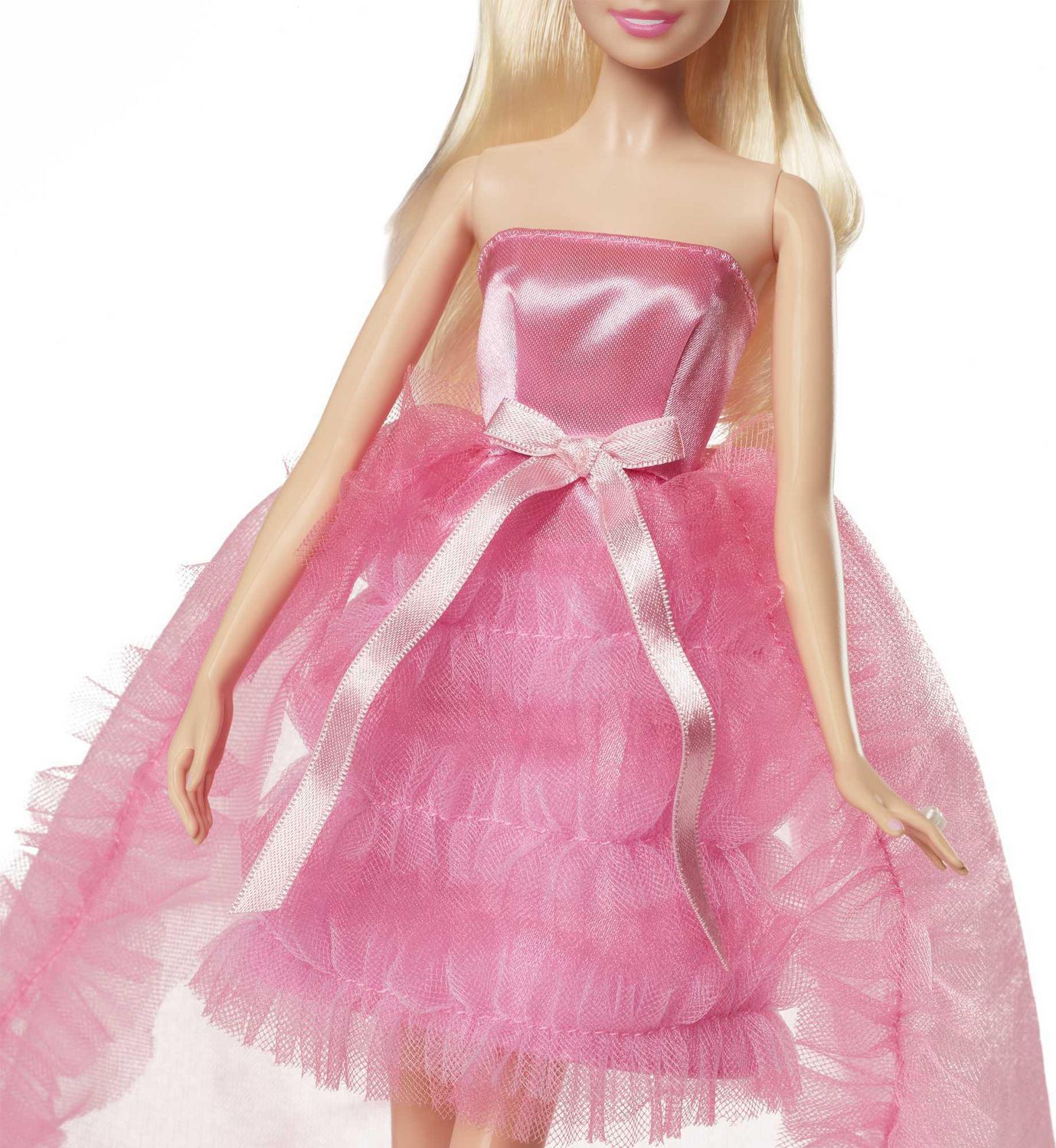 Barbie Doll, Birthday Wishes, Giftable, Blonde in Pink Dress