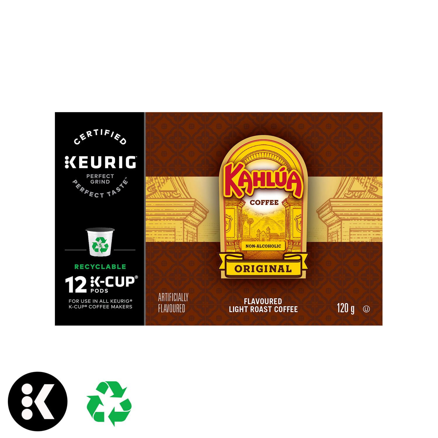 Keurig® Kahlúa® Kahlúa Original® Light Roast Coffee Recylable KCup