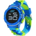 thumbnail image 2 of Montre Digitale Garçon Skechers – Bleu & Vert Néon, 2 of 2