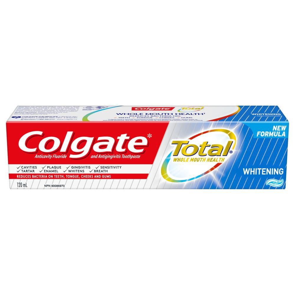 Colgate Total Whitening Toothpaste, Gel | Walmart Canada