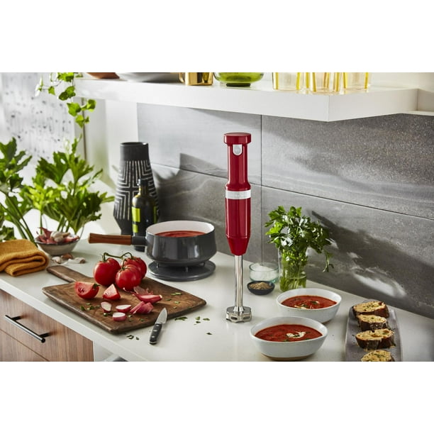 Mélangeur à main 5 vitesses rouge par KitchenAid- Vente de Zone de Prix  Choc - Accessoires de cuisine - Ares Accessoires de cuisine