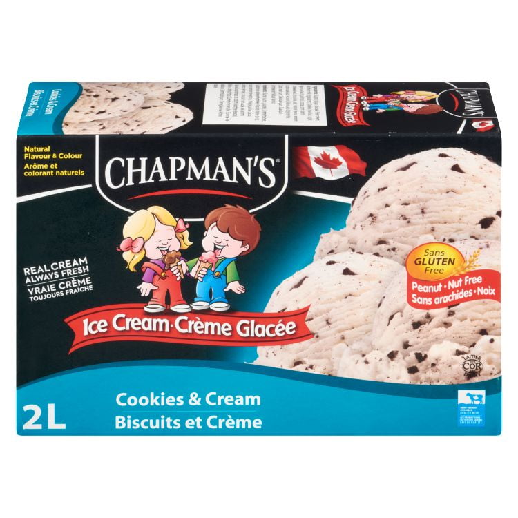 Chapman's Original Cookies & Cream Ice Cream Walmart Canada