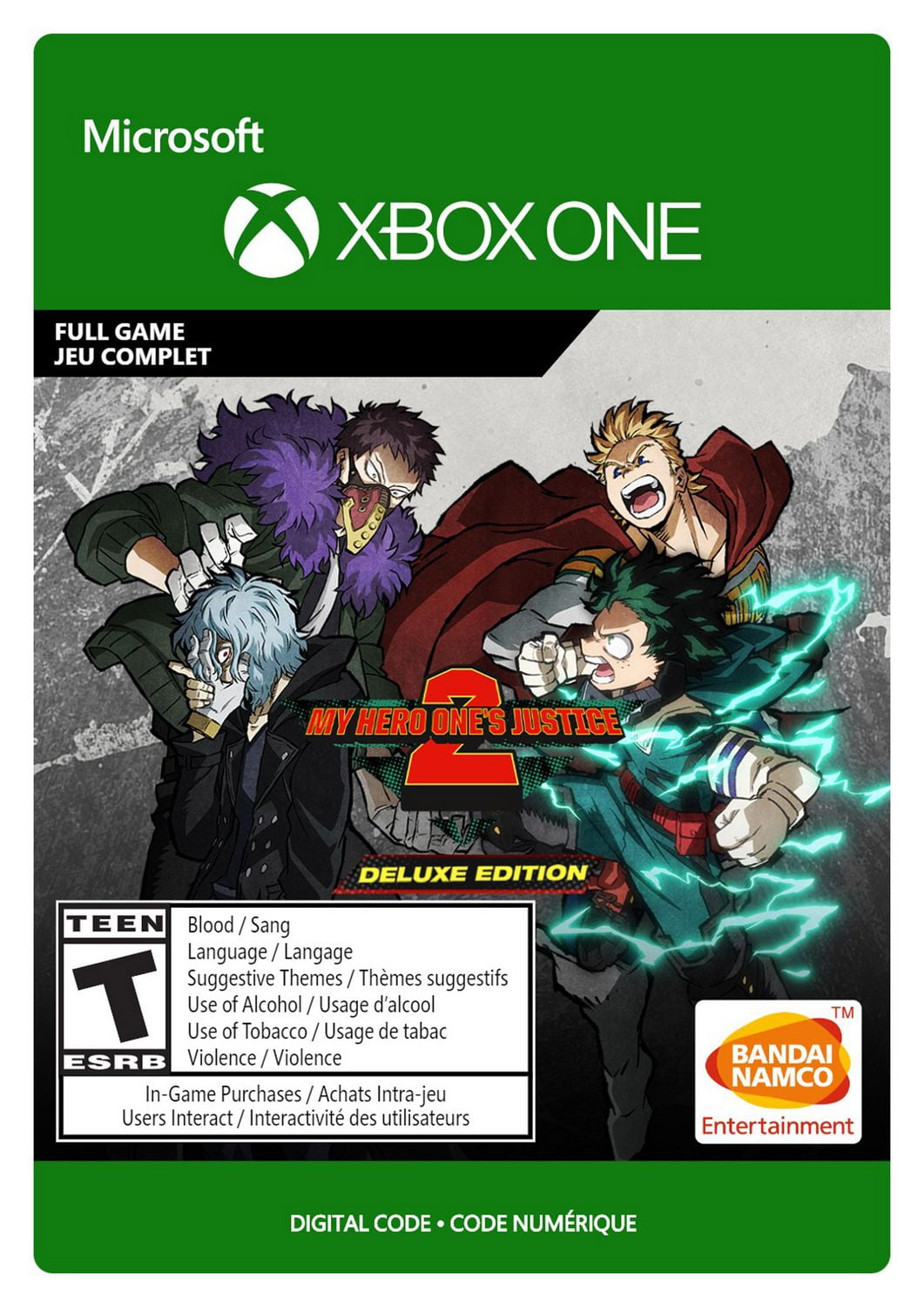 My hero one's justice 2 best sale xbox store