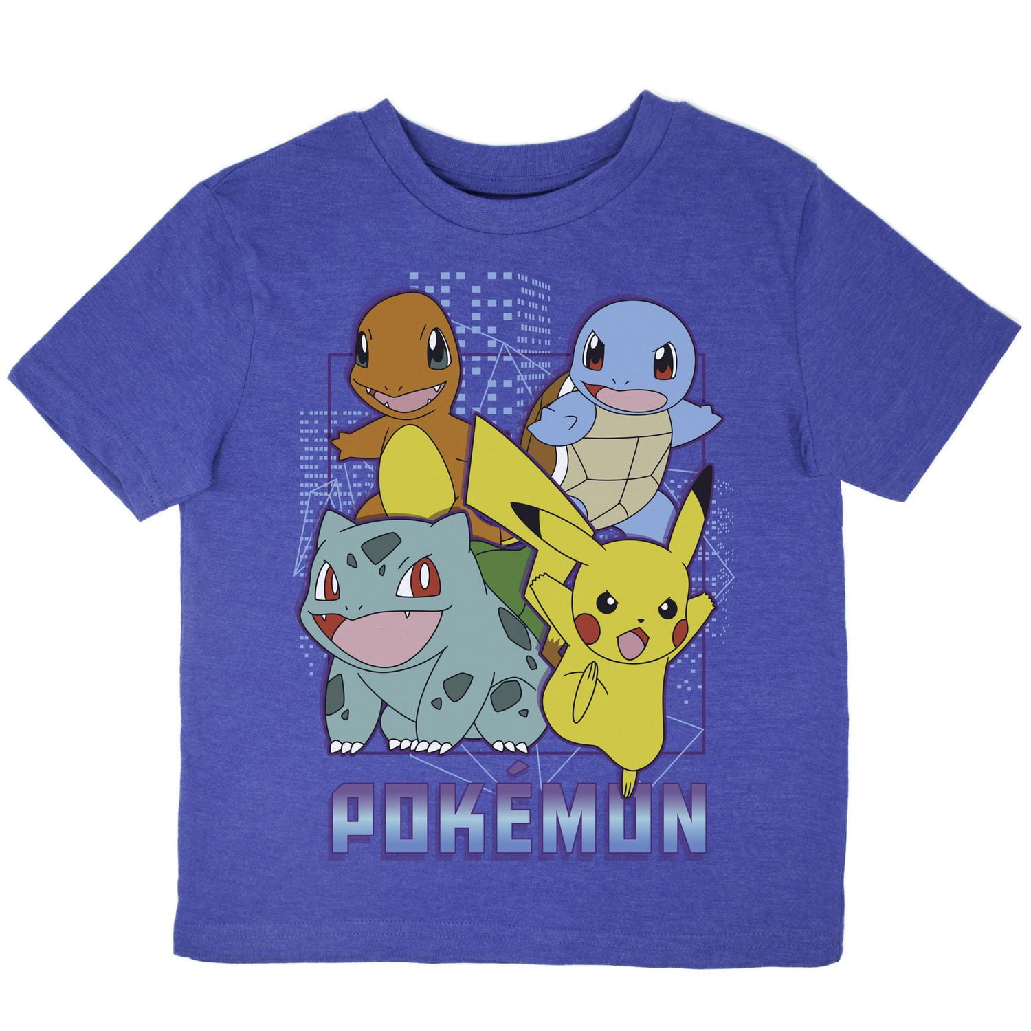 Pokemon T-shirt à manches courtes pour garçon