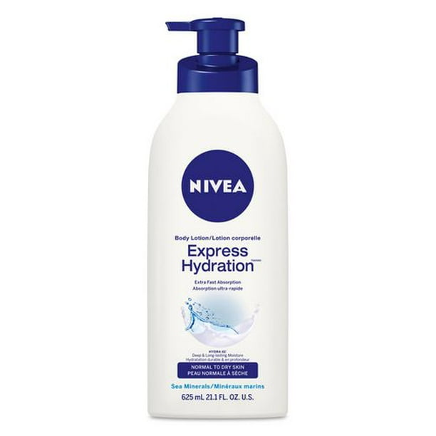 Nivea Lotion pour le corps Express Hydration pour peaux normales à très sèches - sels minéraux