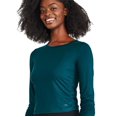 thumbnail image 2 of Athletic Works Women's Side Ruched Tee, 2 of 6