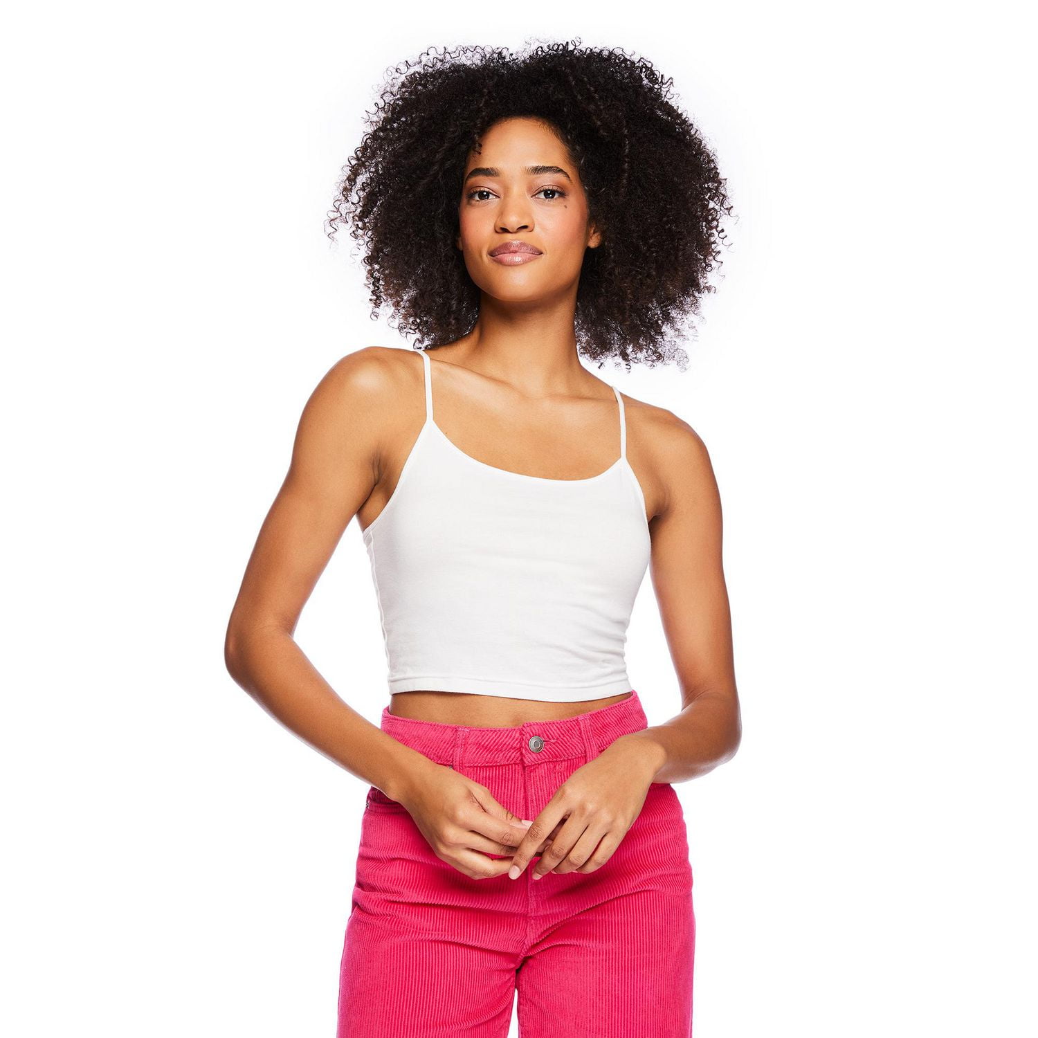 No Boundaries Women's Cropped Cami