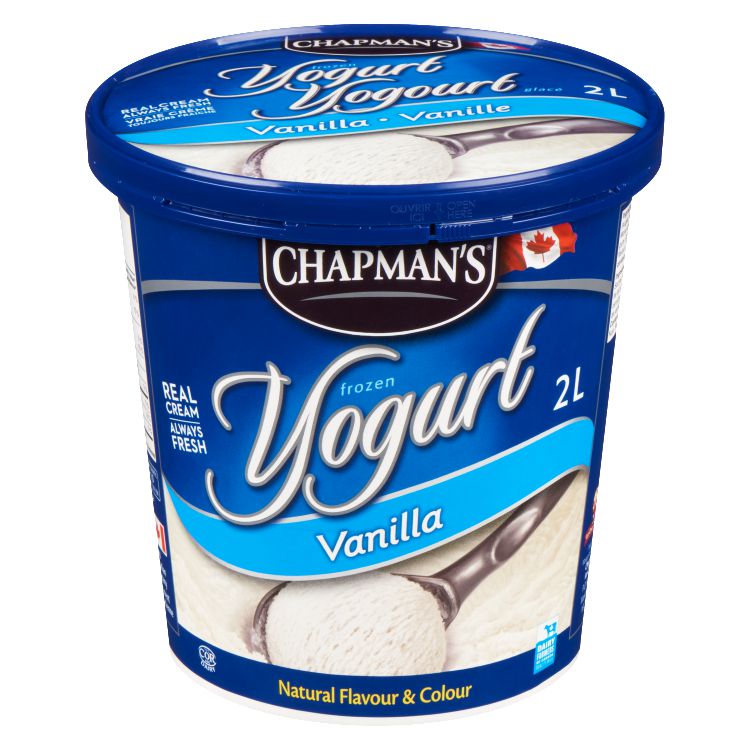 Chapman's Frozen Yogurt Vanilla Walmart Canada