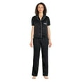 thumbnail image 1 of George Women's Satin Pajama 2-Piece Set, 1 of 6