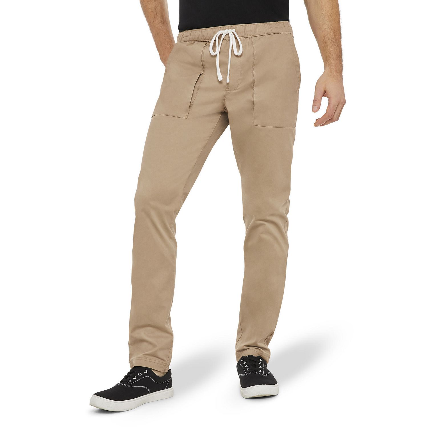 Relaxed Fit Cotton cargo trousers  Black  Men  HM IN