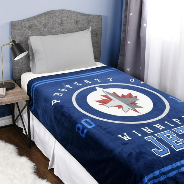 NHL Winnipeg Jets Luxury Velour Blanket Walmart.ca