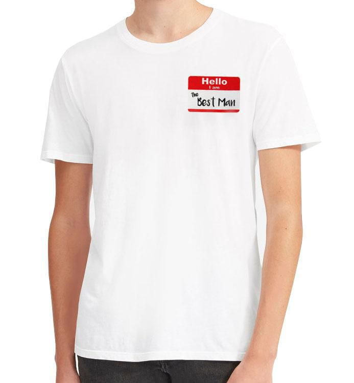 George Men's Wedding Party T-shirts.Great for bachelor parties.