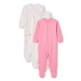 thumbnail image 1 of George Baby girls' Sleeper 3-Pack, 1 of 2