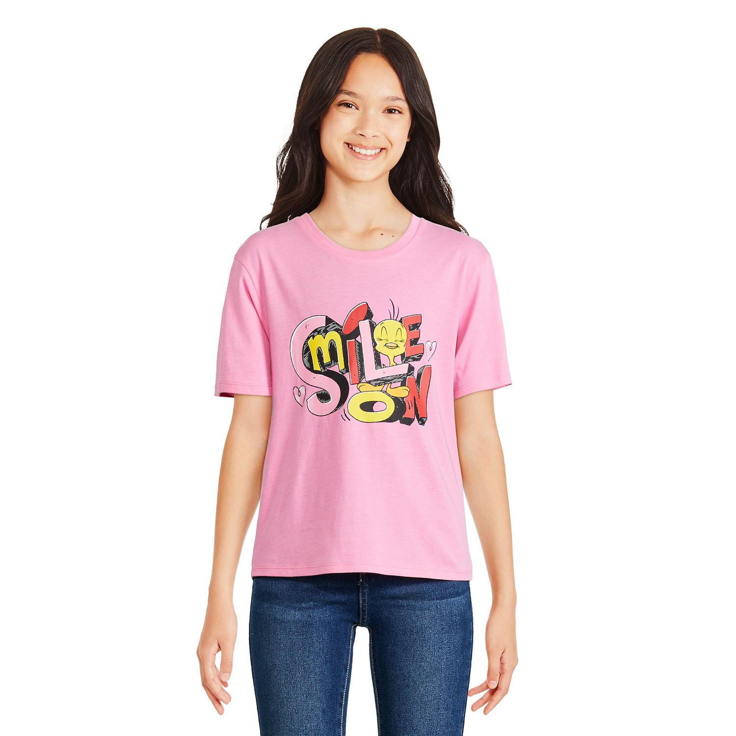 Looney Tunes Girls' Tweety Bird Tee