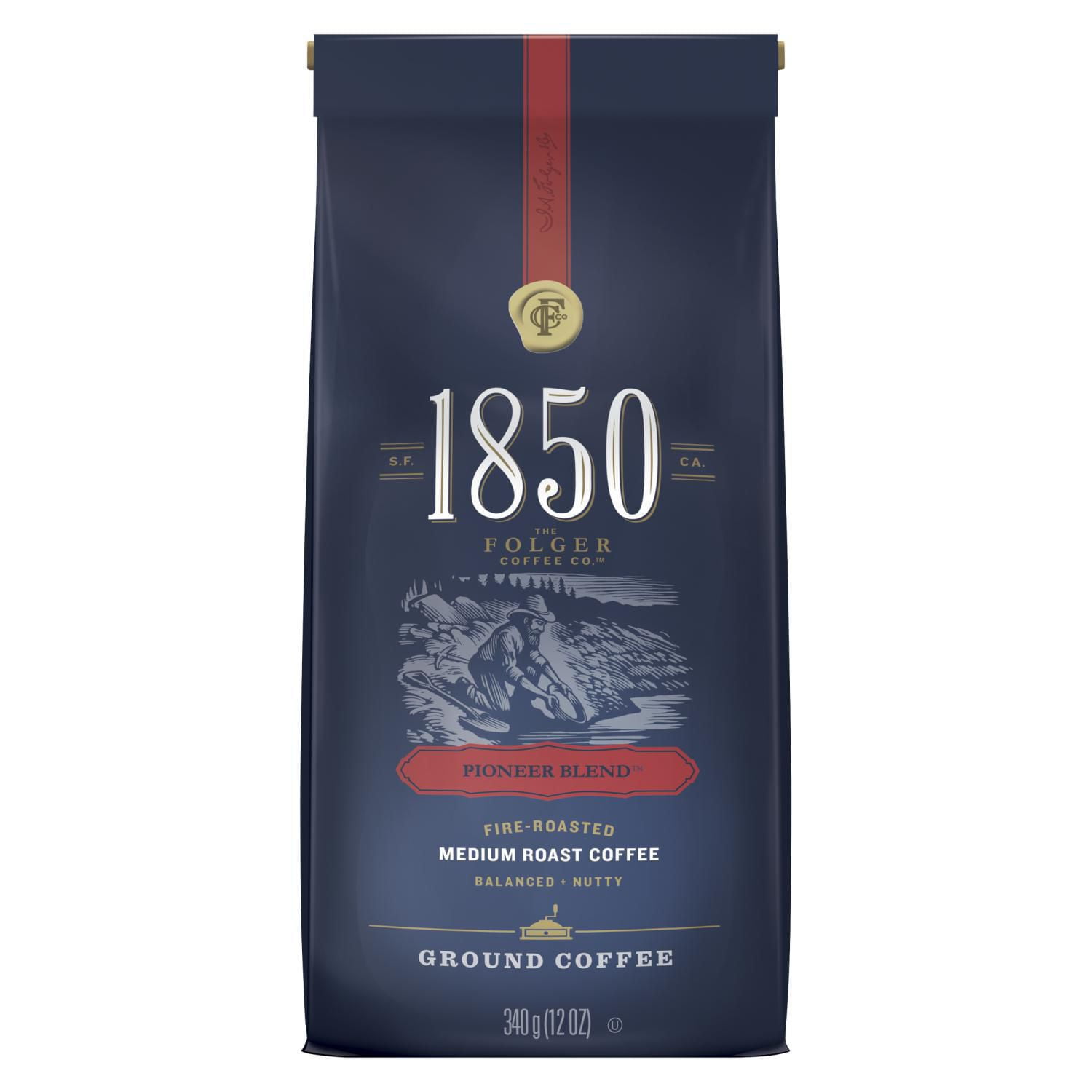 1850 Pioneer Blend Ground Coffee 340g Walmart Canada