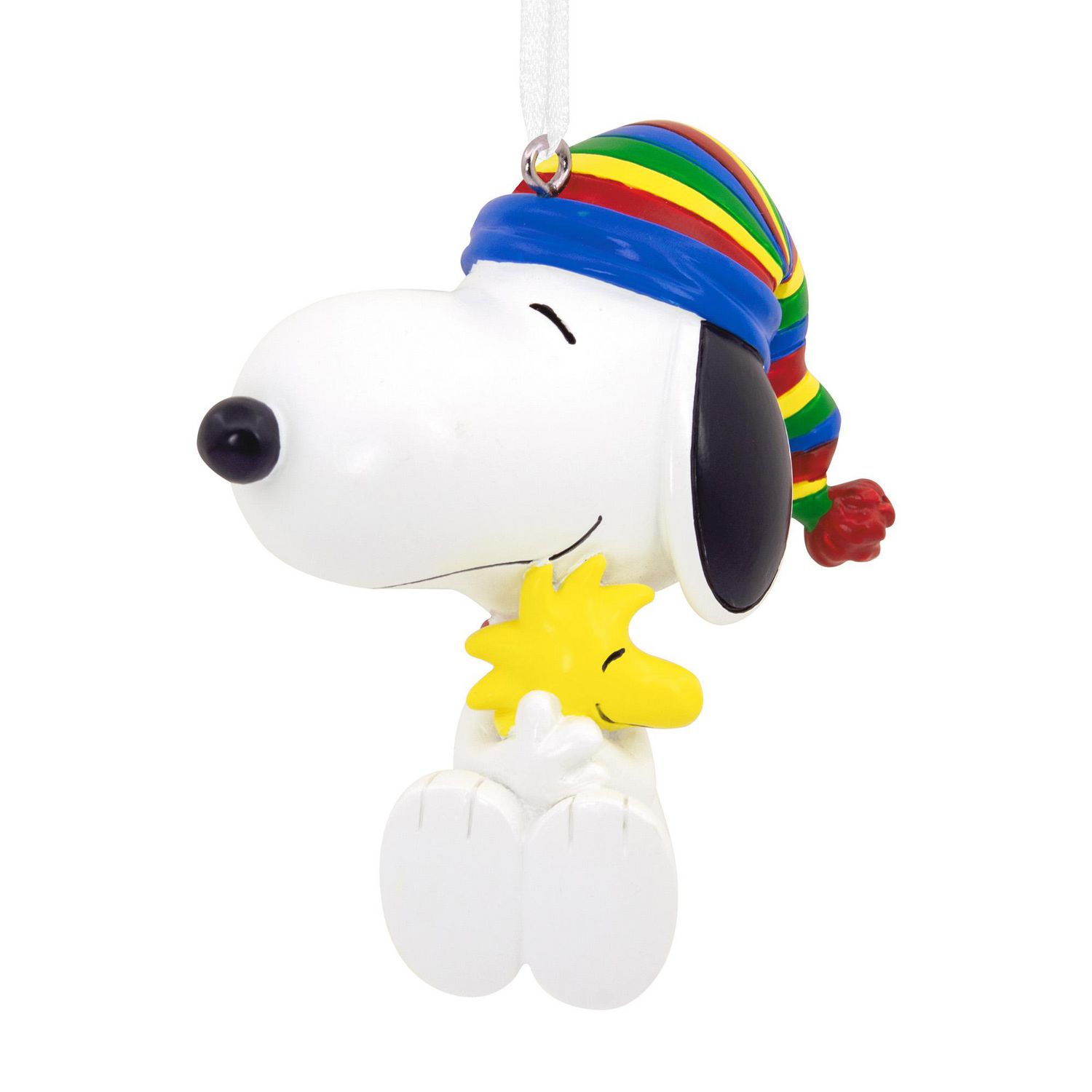 Peanuts Christmas Hallmark Ornament Taking A Dip Snoopy Woodstock