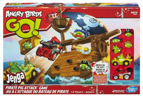 その他 Angry Birds Go! Pirate Pig Attack Game Angry Birds Go! JENGA Pirate Pig Attack Game - Walmart.ca