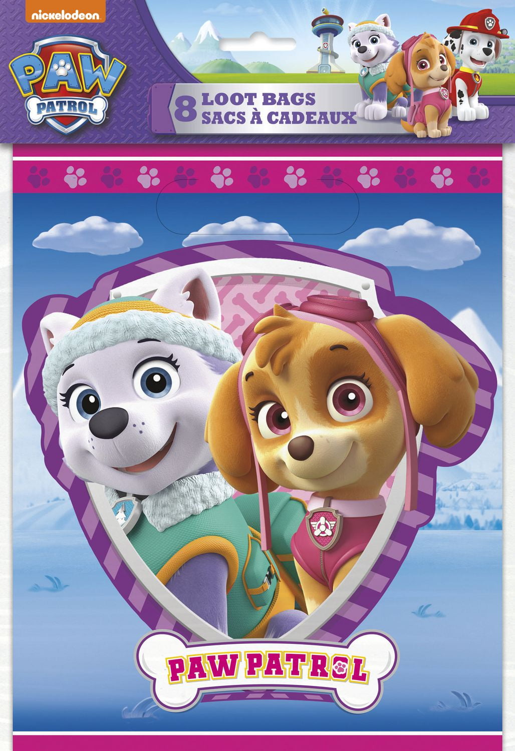 8 PAW Patrol Girls Lootbags Walmart Canada