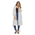 thumbnail image 1 of George Plus Women's Maxi Kimono, 1 of 6