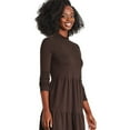thumbnail image 2 of George Women's Mock Neckline Dress, 2 of 6