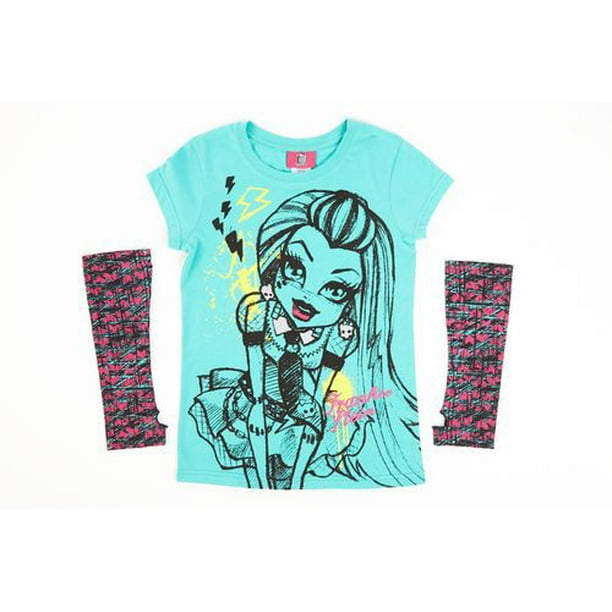 Monster High chemise avec la bande de bras pour les filles