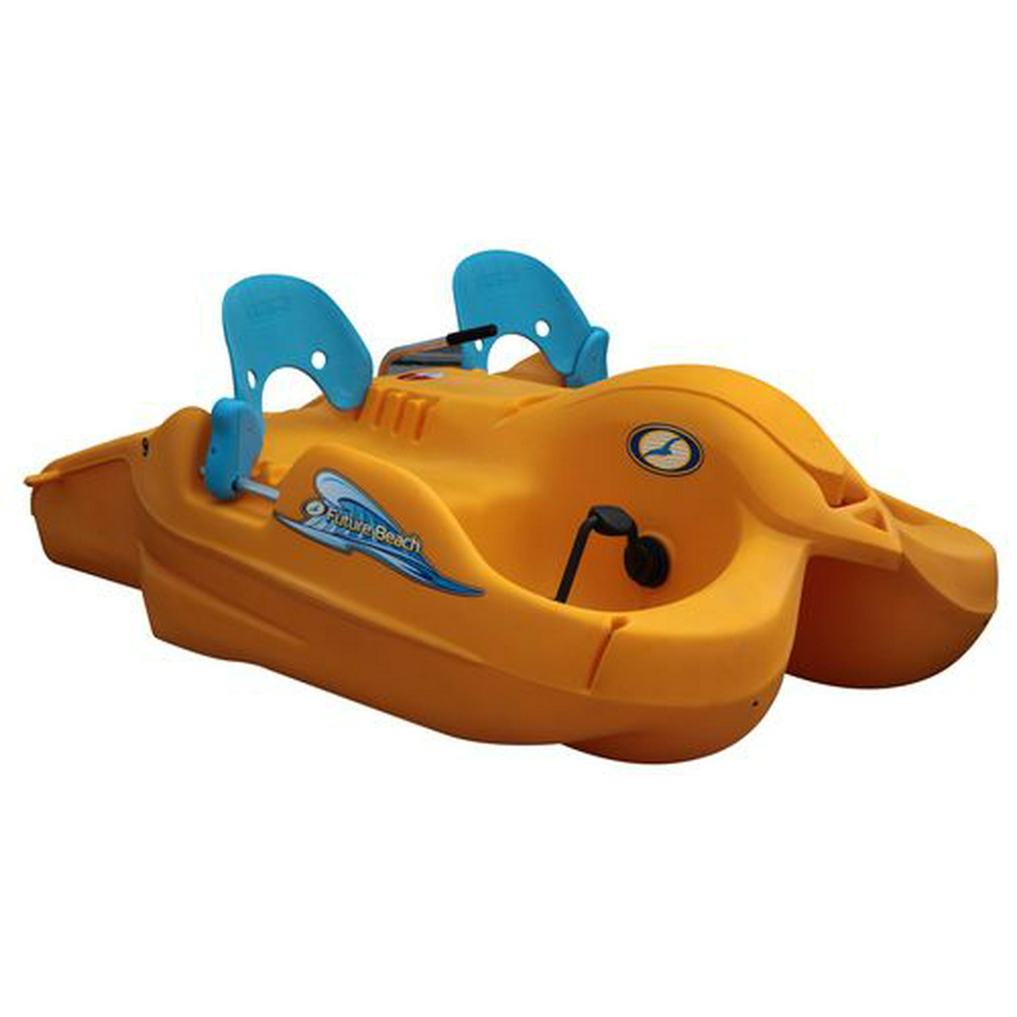 Bright yellow 5 person pedal boat WB 203 - Walmart.ca
