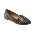 thumbnail image 1 of g:21 Stud Women's Loafer Flat in Black, in sizes 5-11, 1 of 1