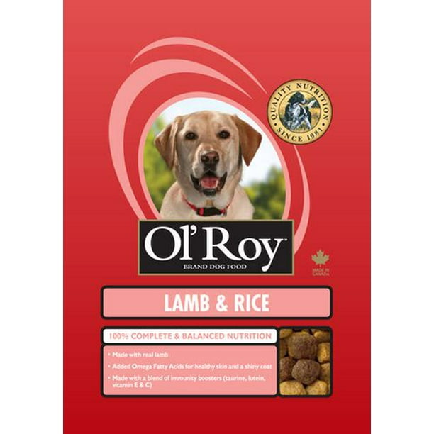 Nourriture pour chiens Agneau et riz d'Ol’ Roy