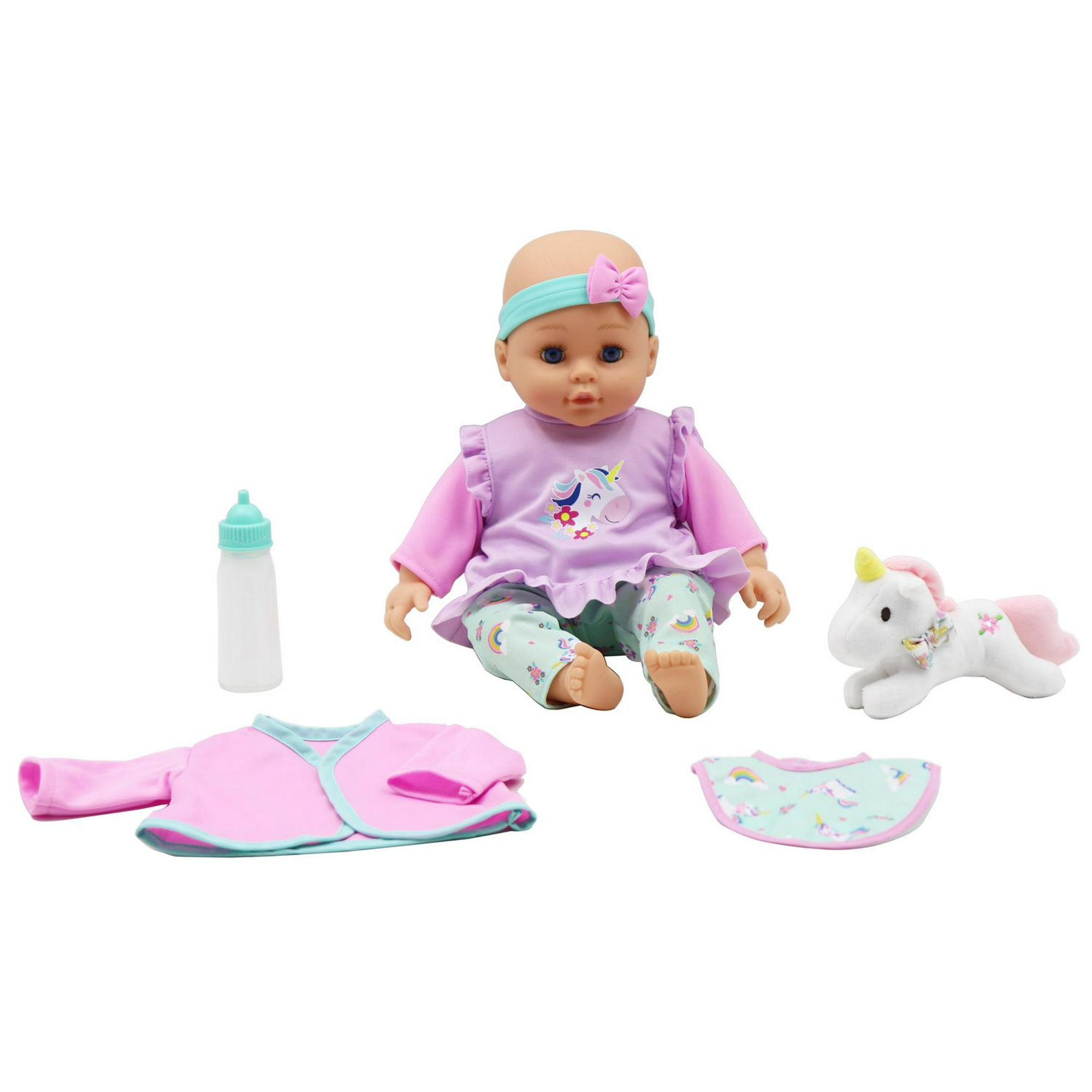 My Sweet Love Sweet Baby Doll Toy Set, 4 Pieces 