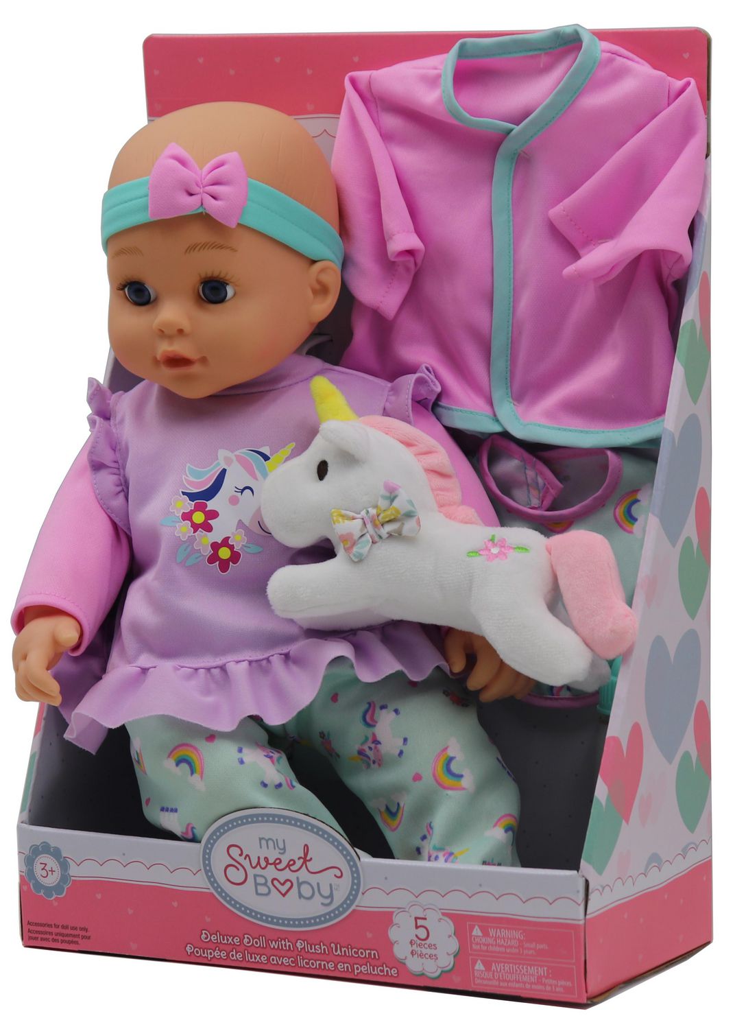 Bébé poupée marie avec accessoires - Conforama