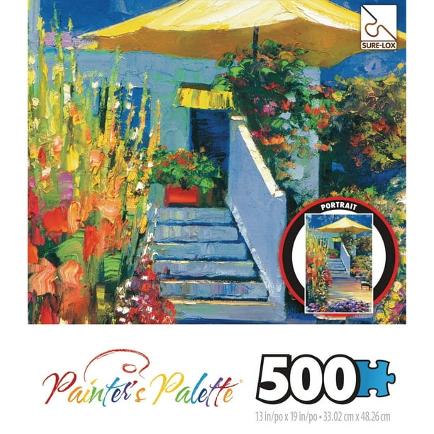 Casse-tête de 500 morceaux Fleur Sure-Lox Painters Palette