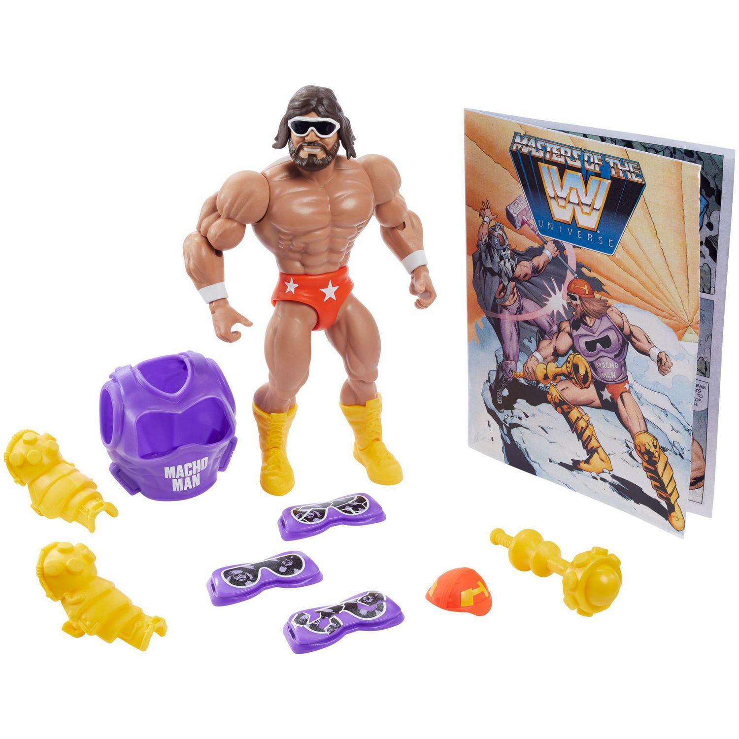 Macho man retro best sale figure